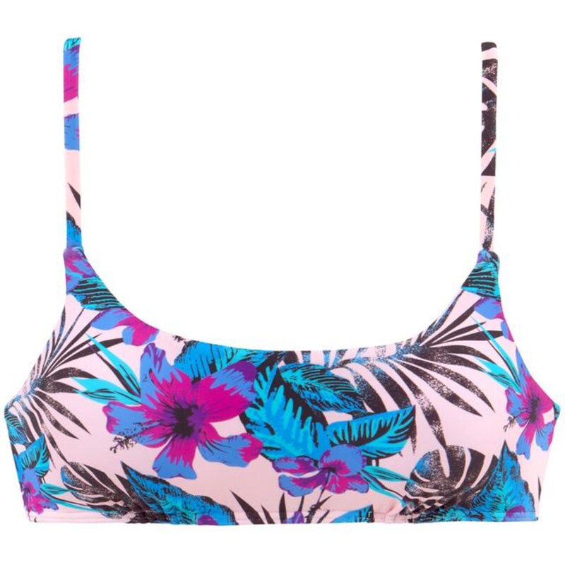 VENICE BEACH Bikinový top Marly azúrová / ružová / pitaya / čierna 54629157