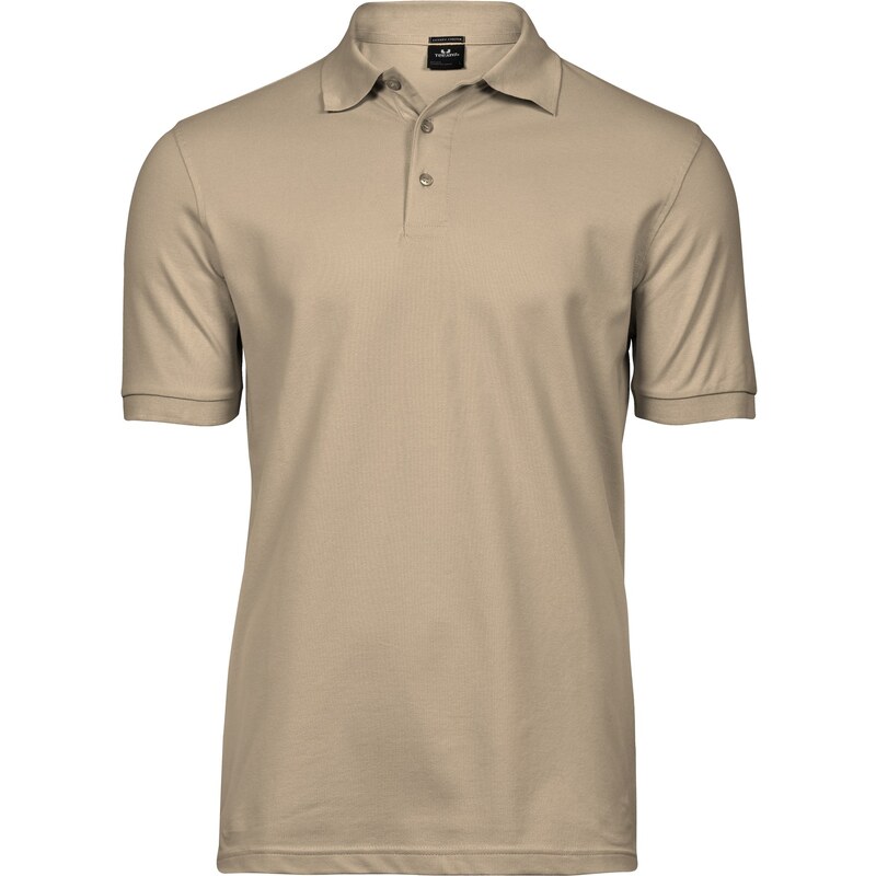 Tee Jays pánske elastické polo krátky rukáv zapínanie 3 gombíky 62675480