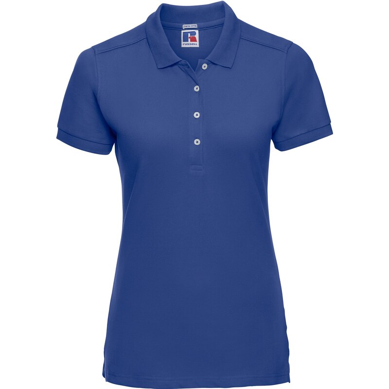 Russell dámske elastické polo bavlna & Lycra dlhší strih Slim fit 62675497