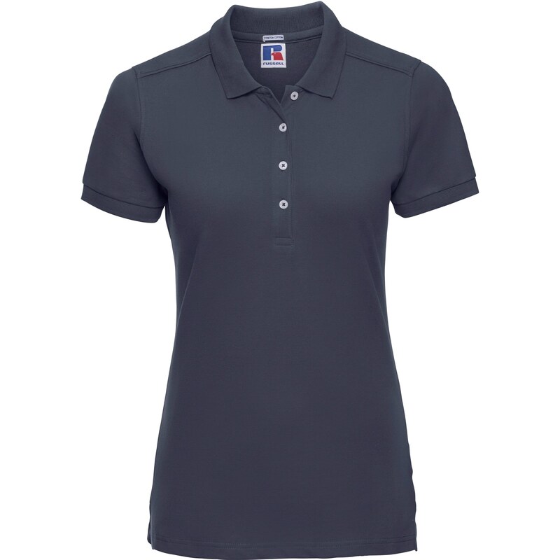 Russell dámske elastické polo bavlna & Lycra dlhší strih Slim fit 62675498