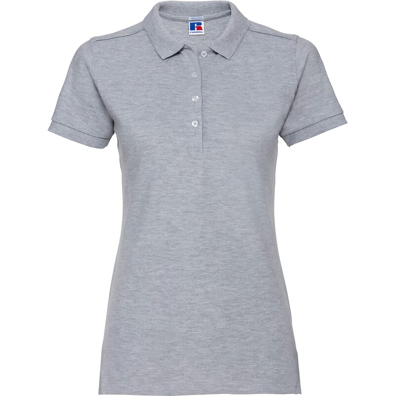 Russell dámske elastické polo bavlna & Lycra dlhší strih Slim fit 62675503