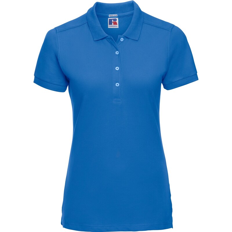 Russell dámske elastické polo bavlna & Lycra dlhší strih Slim fit 62675499