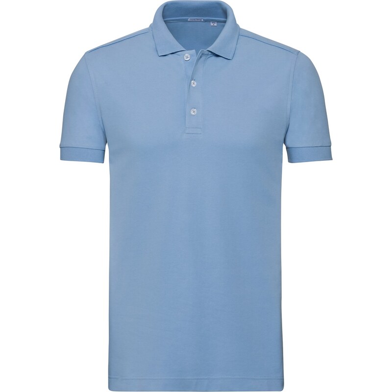Russell pánske elastické polo bavlna & Lycra dlhší strih Slim fit 16870518