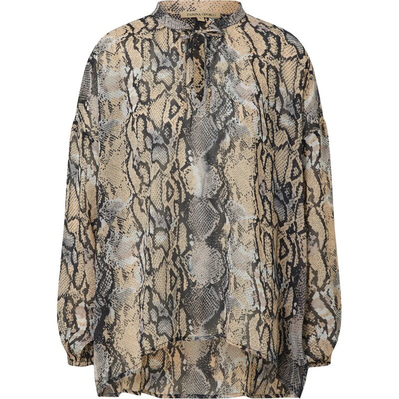 Farina Opoku Blúzka Lorina sivá 17419820