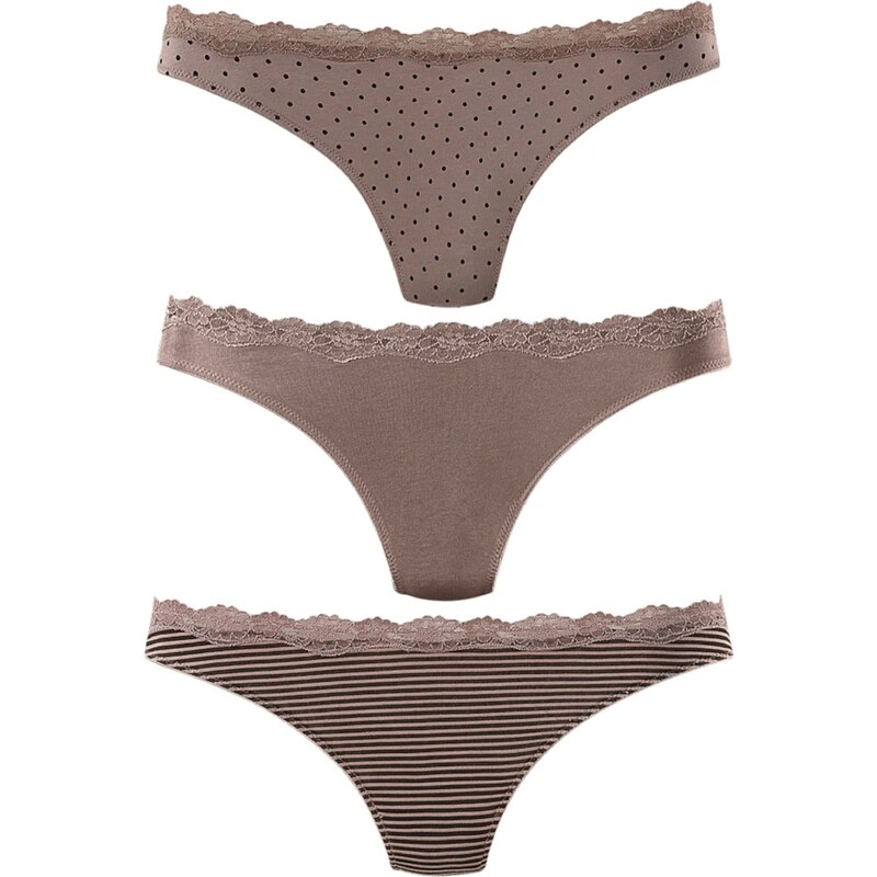 LASCANA Tangá hnedá 56725978