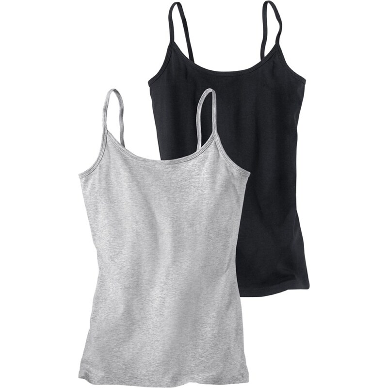 H.I.S Tielko sivá melírovaná / čierna 54220813