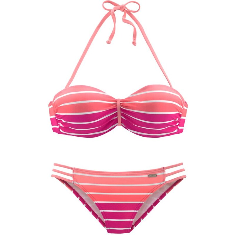 VENICE BEACH Bikiny ružová 16596125