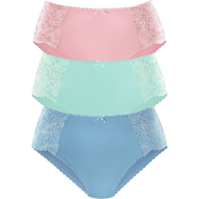 PETITE FLEUR Nohavičky kráľovská modrá / mätová / rosé 57941883