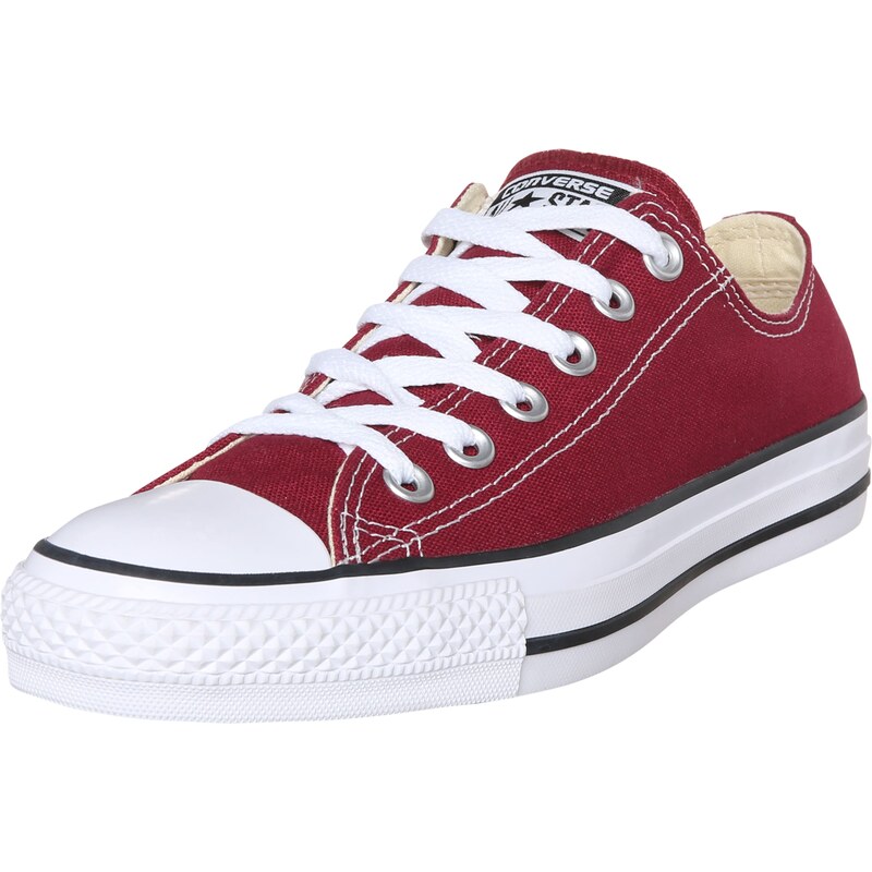 CONVERSE Nízke tenisky Chuck Taylor All Star karmínovo červená / biela 54933209