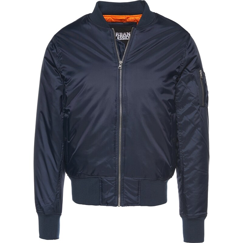 Urban Classics Prechodná bunda námornícka modrá 15590717