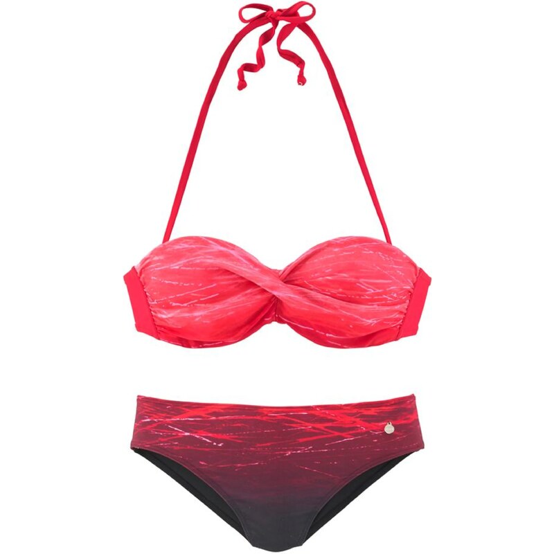 LASCANA Bikiny tmavoružová 54898380