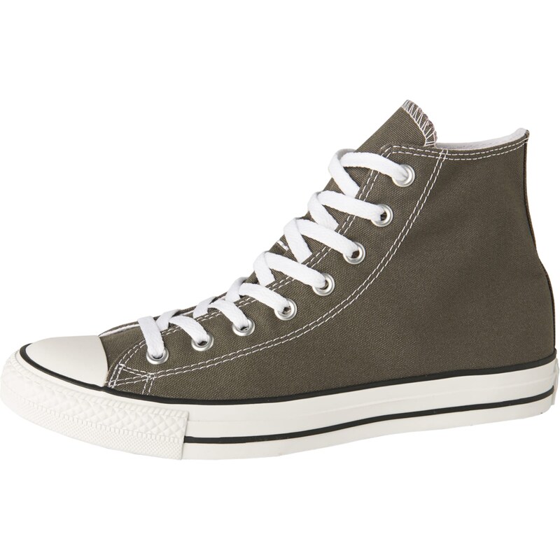 CONVERSE Členkové tenisky Chuck Taylor All Star tmavosivá / prírodná 65305150