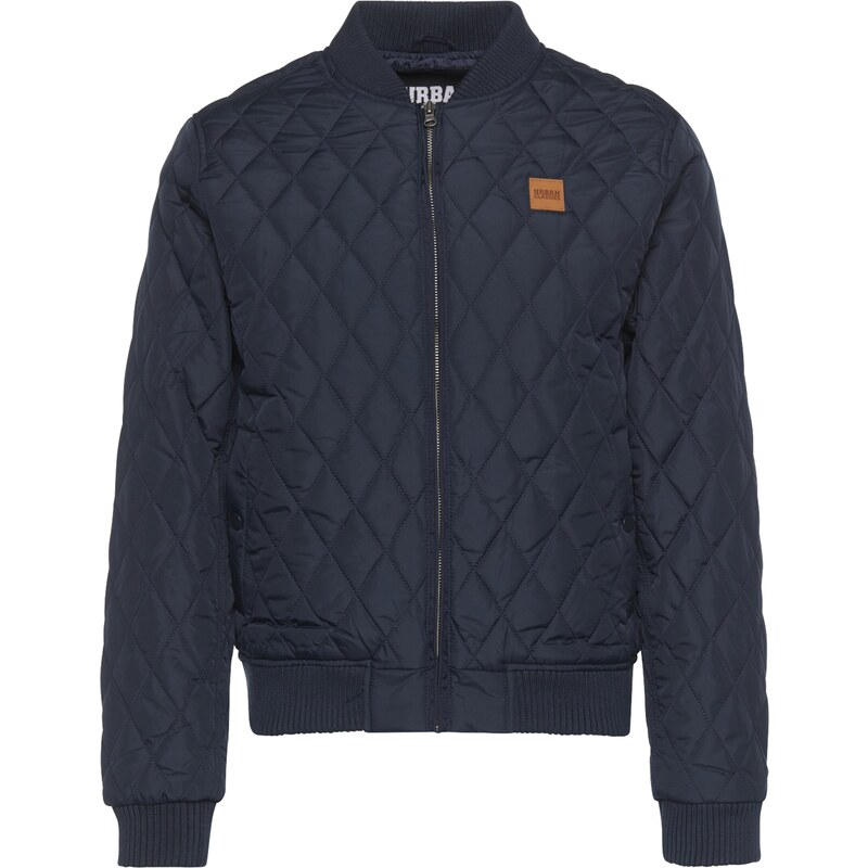 Urban Classics Prechodná bunda Diamond Quilt námornícka modrá 13357283