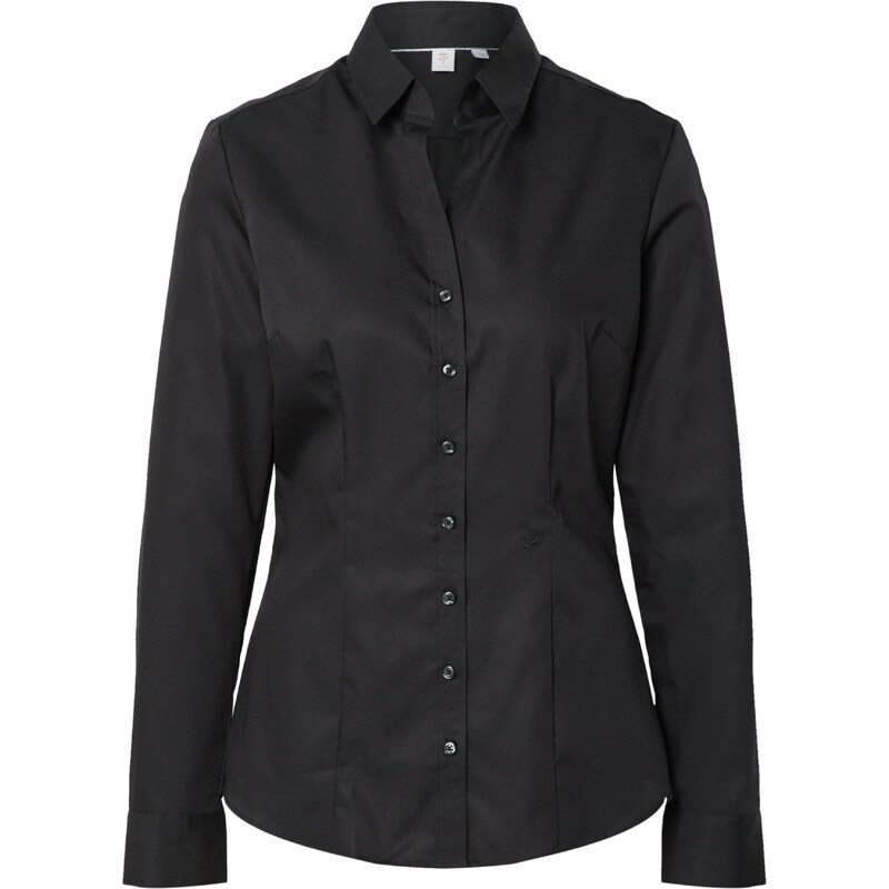 SEIDENSTICKER Blúzka Schwarze Rose čierna 16423308