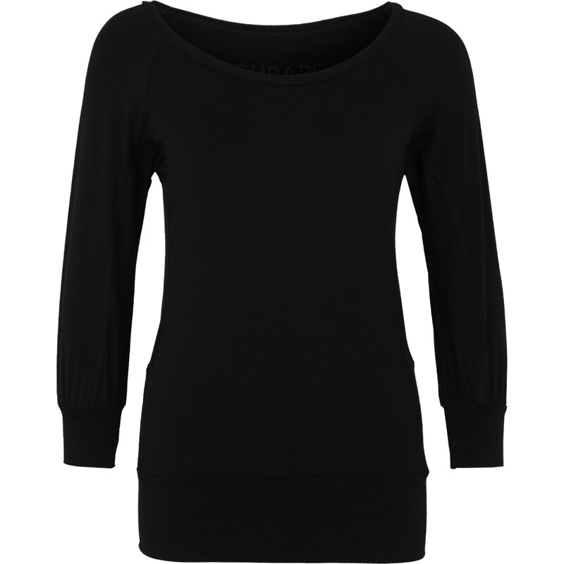 CURARE Yogawear Funkčné tričko Flow čierna 65641073