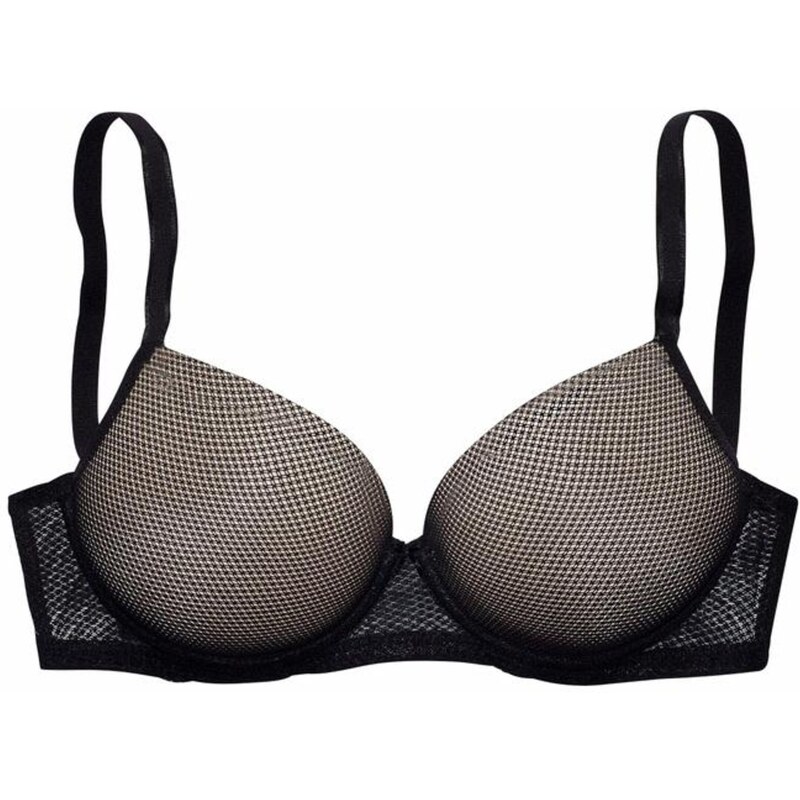 LASCANA Podprsenka Invisible Pink sivá / čierna 54223264