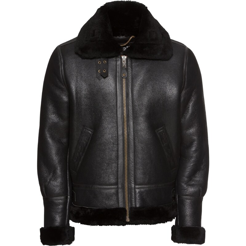 Schott NYC Prechodná bunda LC1259 čierna 65867129