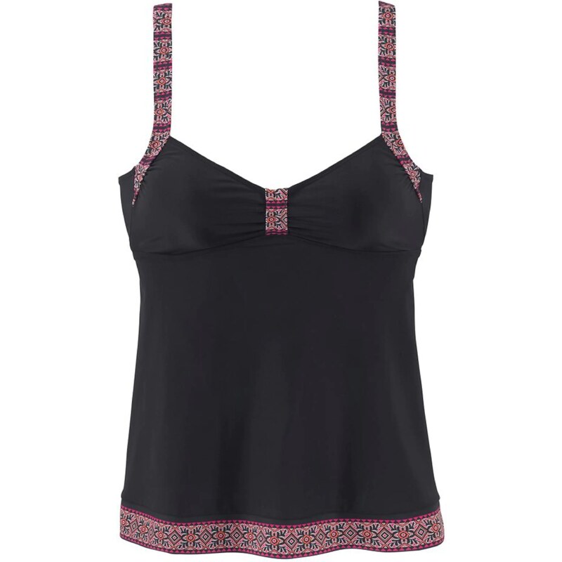 LASCANA Tankinový top Daisy čierna 17561530