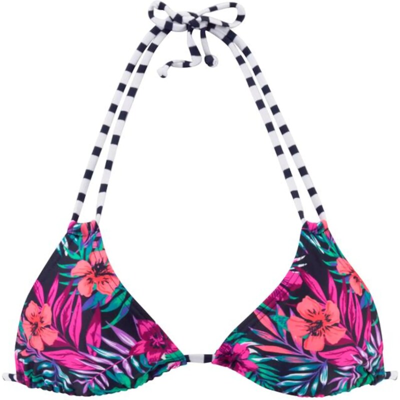 VENICE BEACH Bikinový top Summer námornícka modrá / zmiešané farby / 17561501