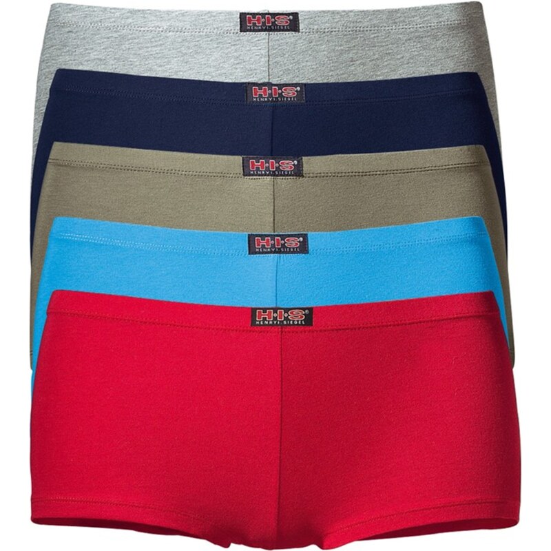 H.I.S Nohavičky námornícka modrá / svetlomodrá / sivá / kaki / červená 27273075