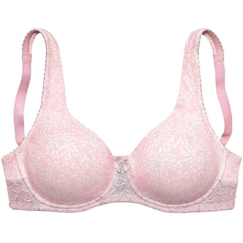 NUANCE Podprsenka ružová / biela 24070207