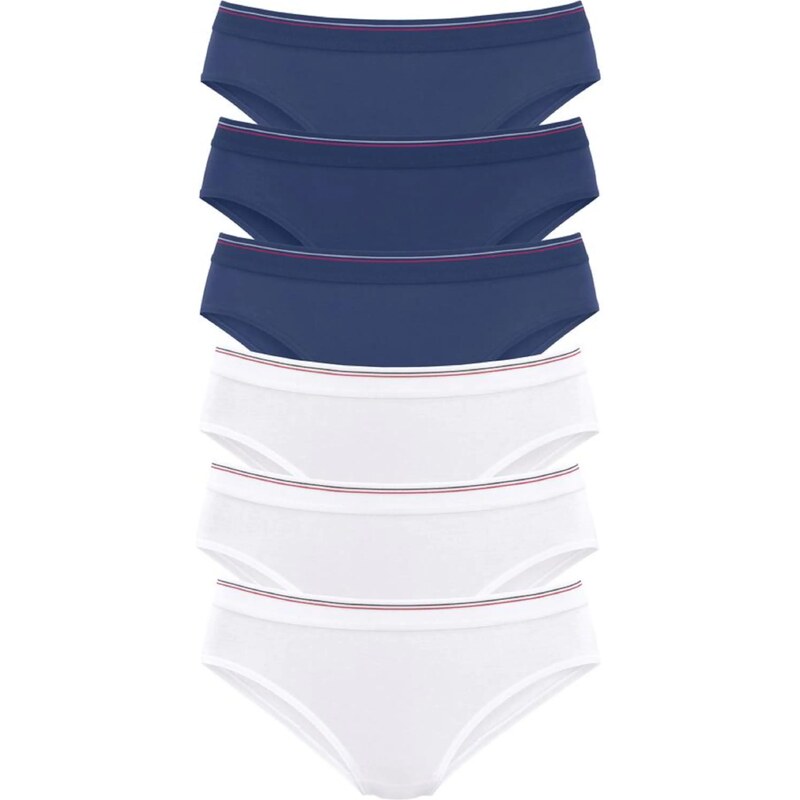 H.I.S Nohavičky modrá / biela 60397991