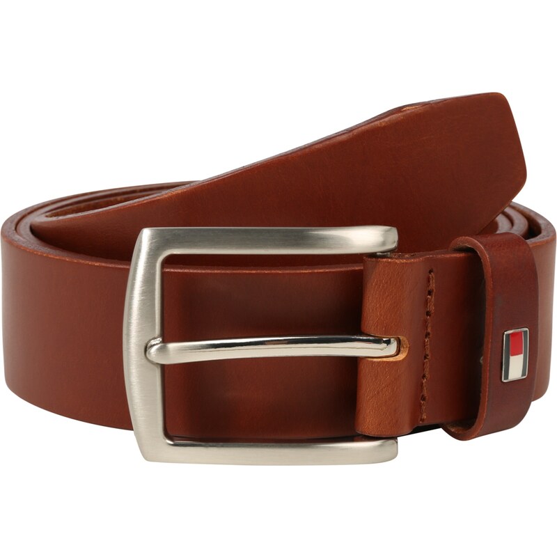 TOMMY HILFIGER Opasky New Denton námornícka modrá / hnedá / zlatá / 16526949