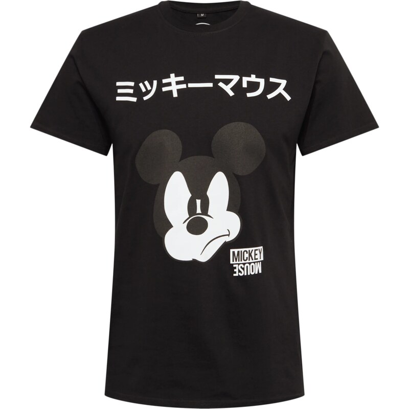 Mister Tee Tričko Mickey Japanese čadičová / čierna / biela 65867152