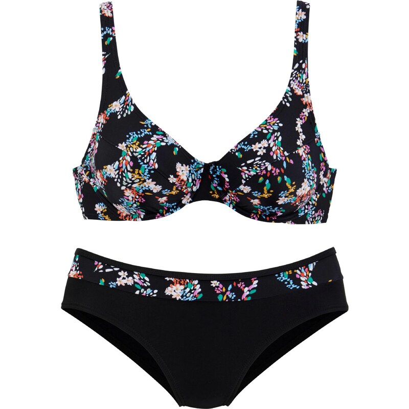 PETITE FLEUR Bikiny zmiešané farby / čierna 17561566