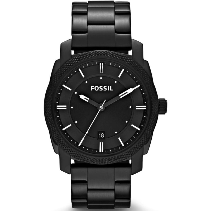 FOSSIL Analógové hodinky Machine čierna 32275412