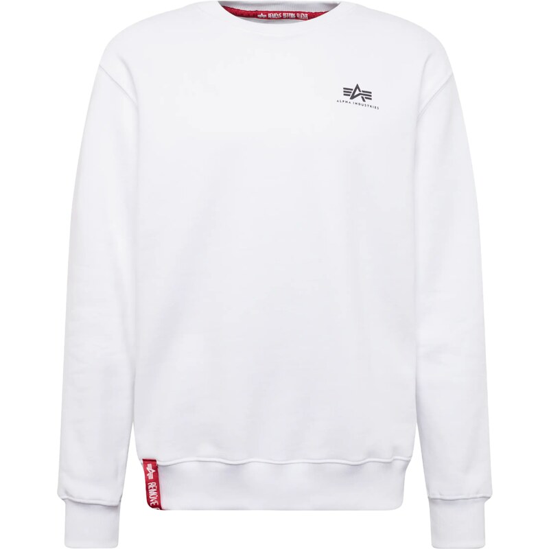 ALPHA INDUSTRIES Mikina červená / čierna / biela 16691748