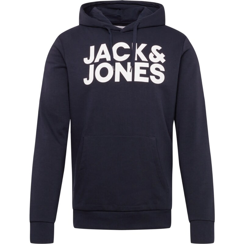 JACK & JONES Mikina námornícka modrá / biela 29308840