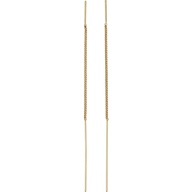 Pilgrim Náušnice Tahoe zlatá 44219107