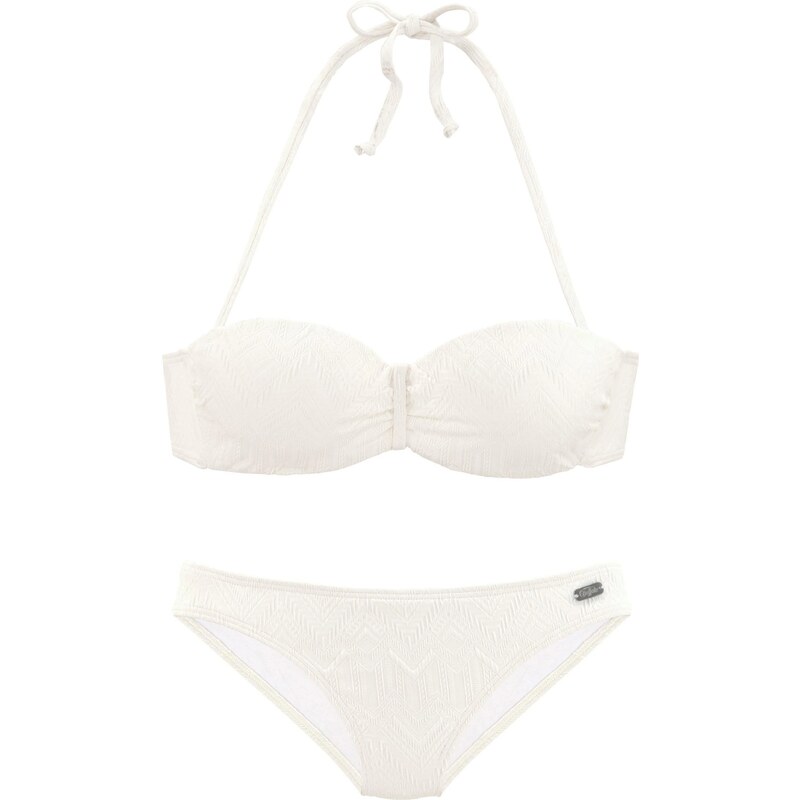 BUFFALO Bikiny biela ako vlna 53487799