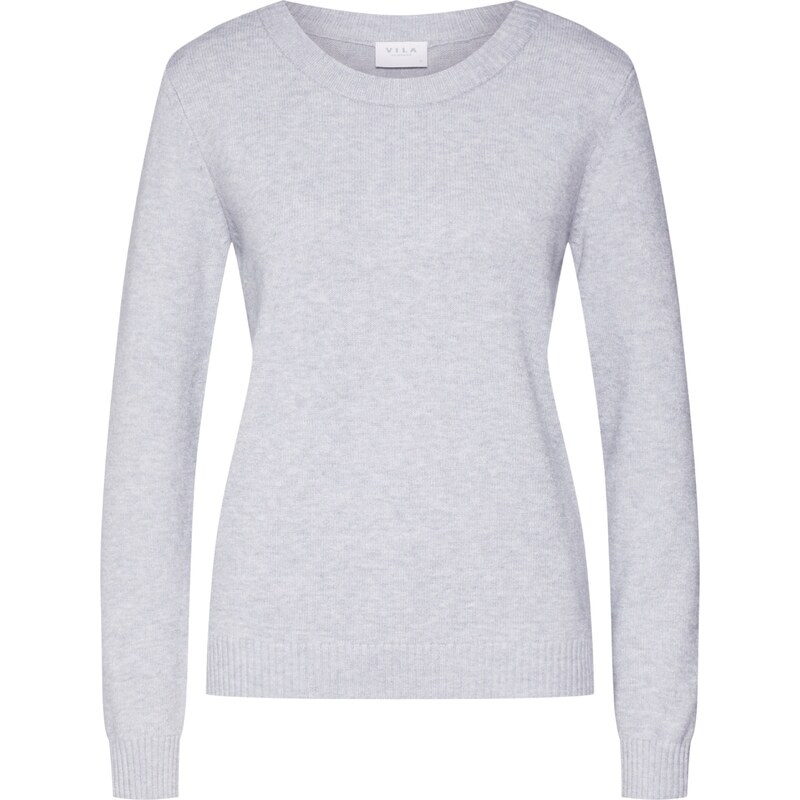 VILA Sveter VIRil svetlosivá 11983928