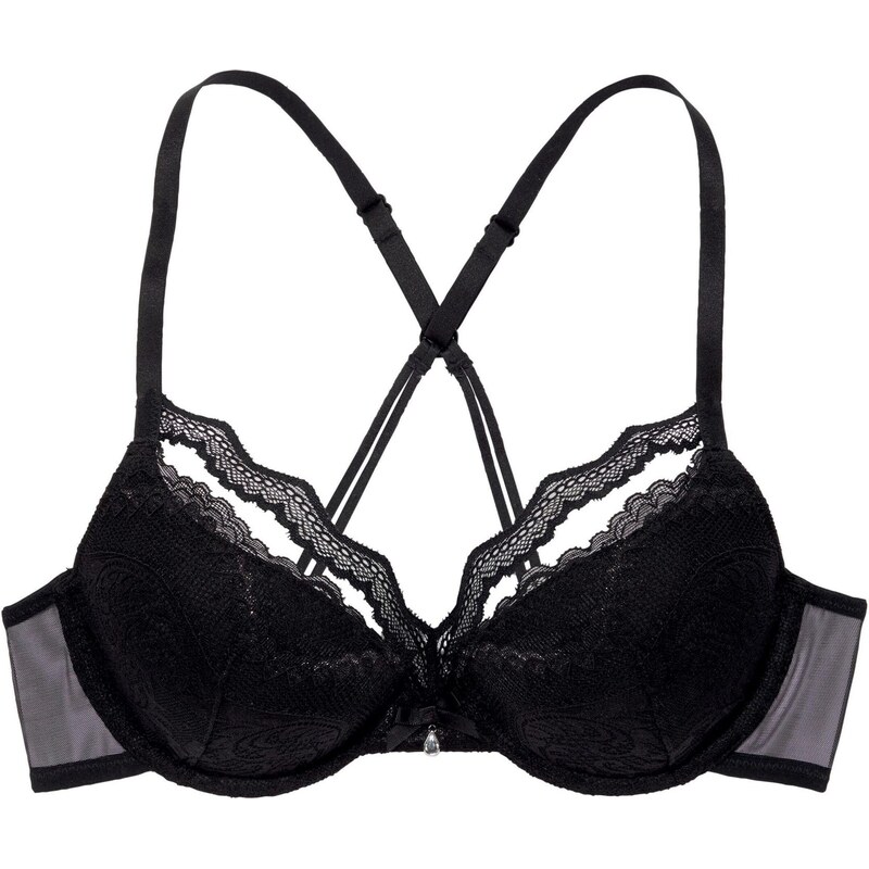 PETITE FLEUR GOLD Podprsenka čierna 54222514