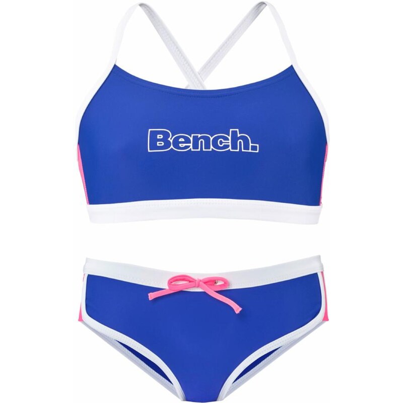 BENCH Bikiny kráľovská modrá / biela 54221009