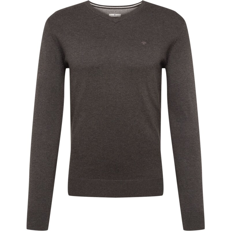 TOM TAILOR Sveter čierna melírovaná 13980008