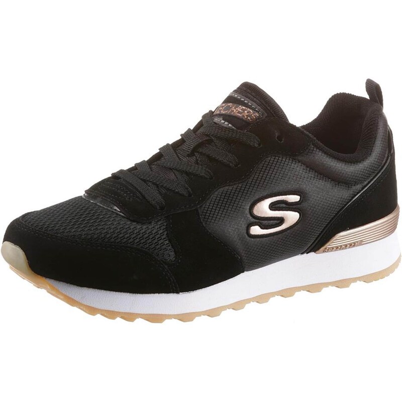 SKECHERS Nízke tenisky Goldn Gurl zlatá / čierna 13963612