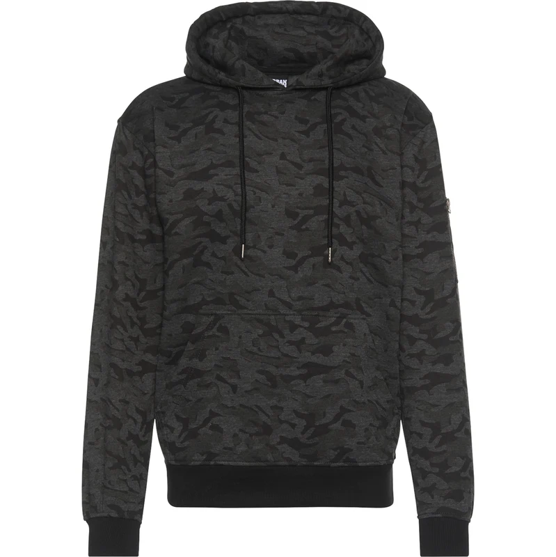 Urban Classics Mikina tmavosivá / čierna 66507484