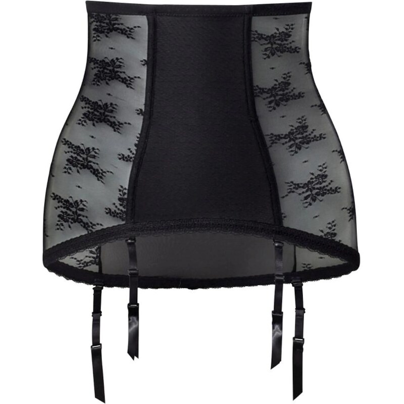 PETITE FLEUR GOLD Podväzky čierna 58519049