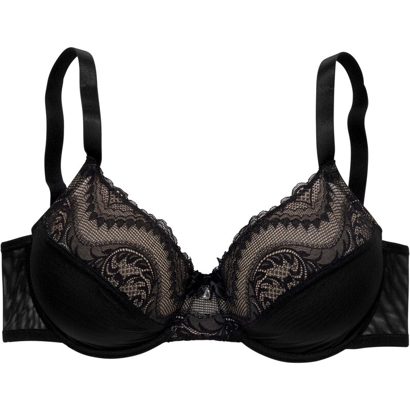 PETITE FLEUR GOLD Podprsenka čierna 54222510