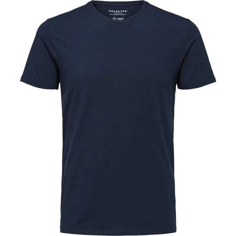 SELECTED Tričko námornícka modrá 16527696