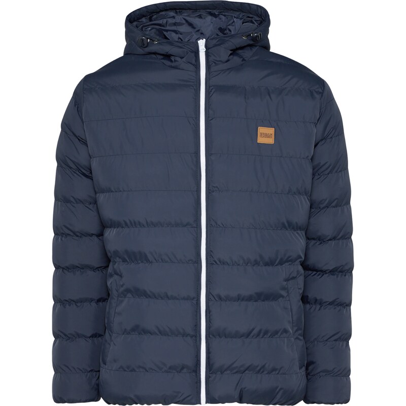Urban Classics Zimná bunda BASIC BUBBLE námornícka modrá / biela 23594745