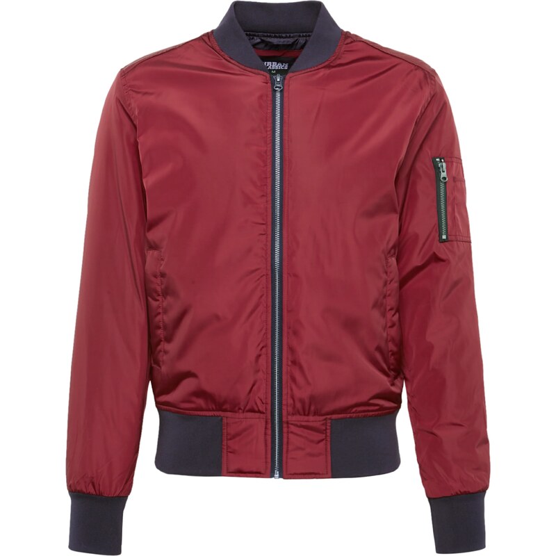 Urban Classics Prechodná bunda námornícka modrá / bordová 42024536