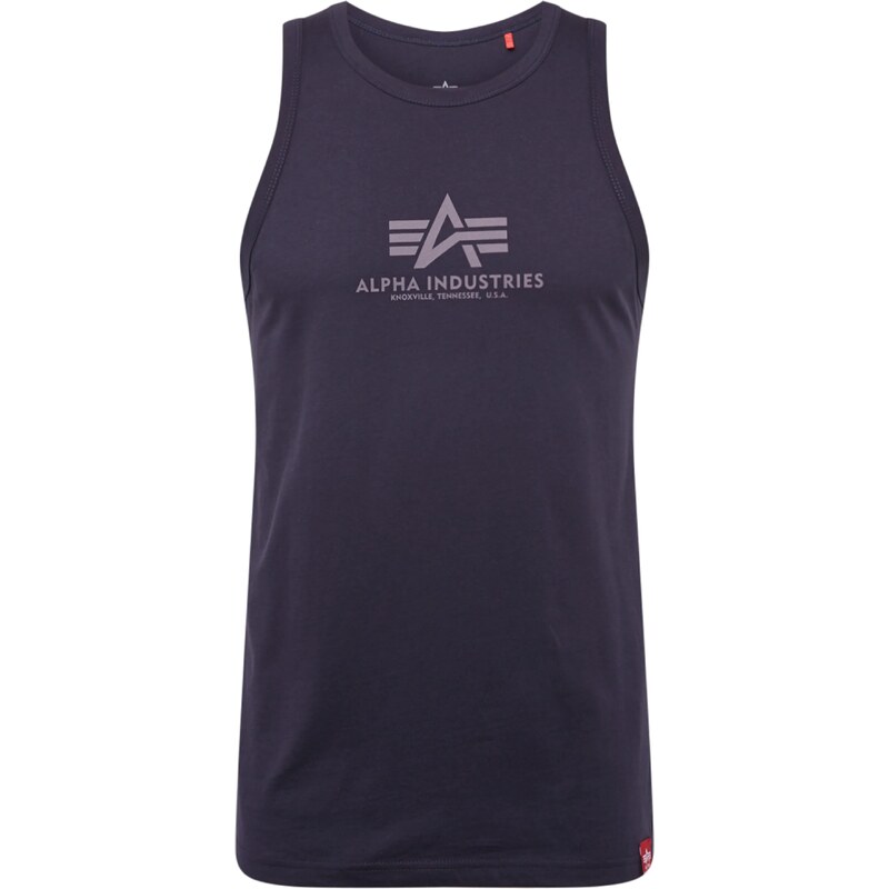 ALPHA INDUSTRIES Tričko tmavomodrá / sivá 61983589