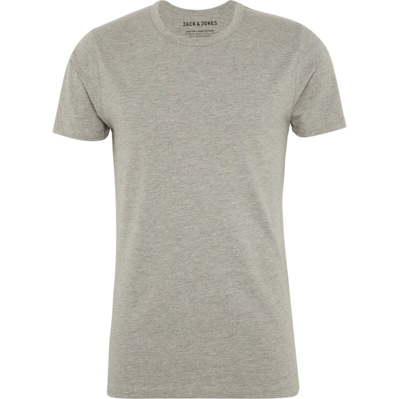 JACK & JONES Tričko sivá melírovaná 15666252
