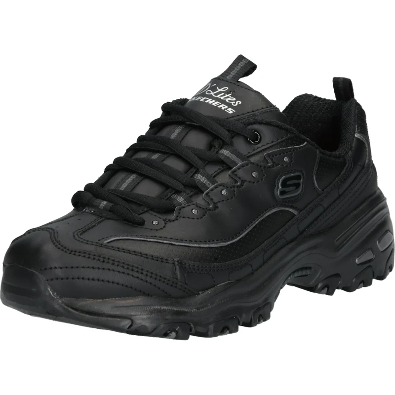 SKECHERS Nízke tenisky DLites čierna / biela 67178178
