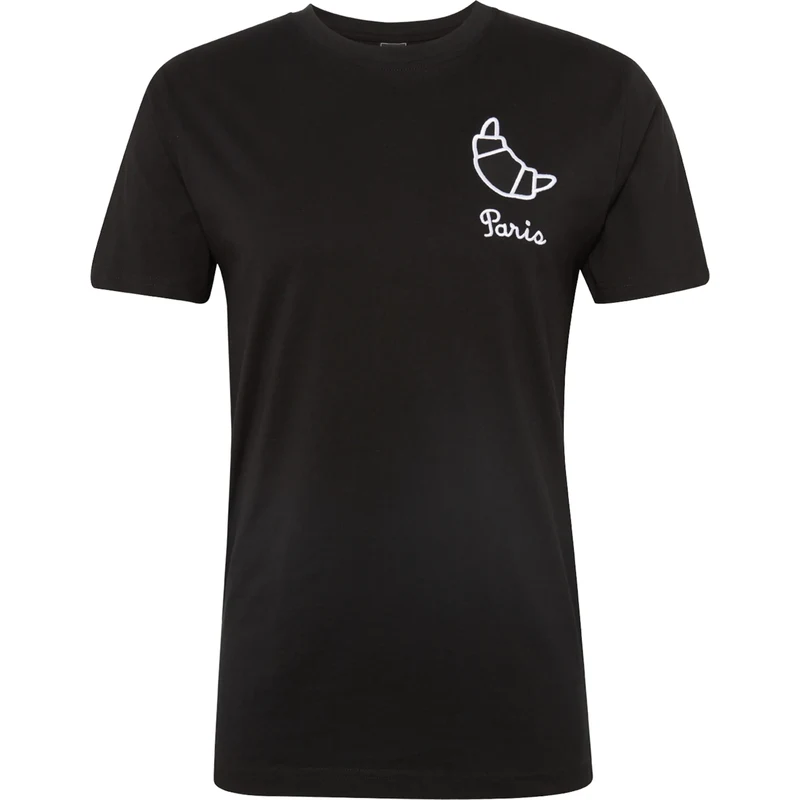 Mister Tee Tričko Paris čierna / biela 66307338
