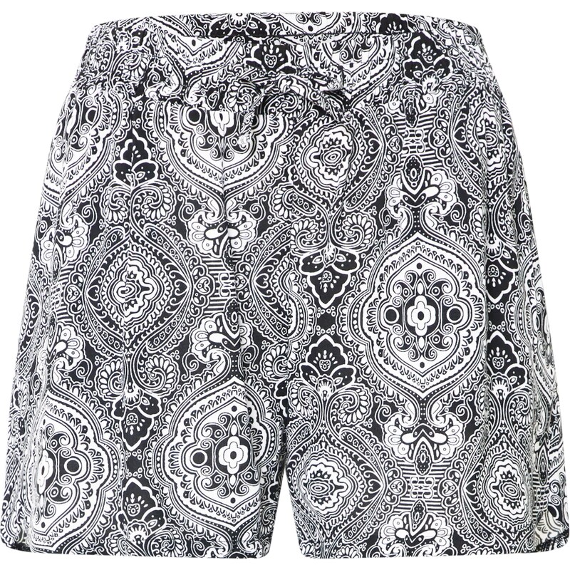 Urban Classics Nohavice čierna / biela 16661363